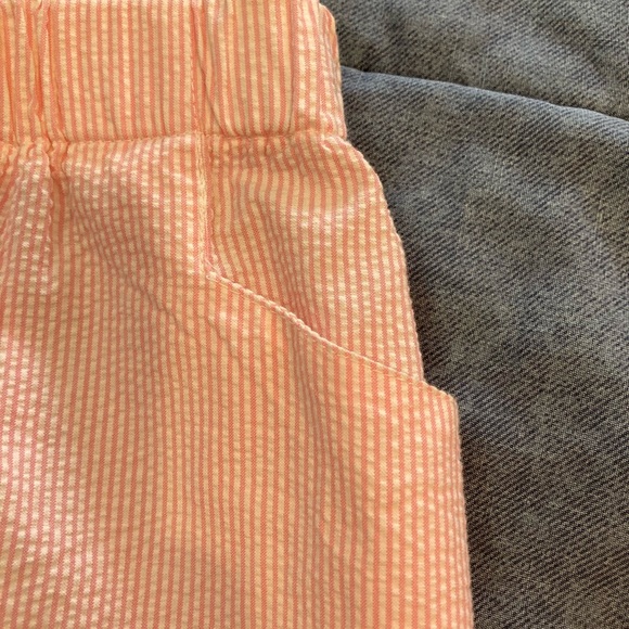 Pink seersucker Skirt with pockets - Almost new - Picture 3 of 6